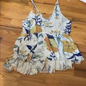 super cute floral tank